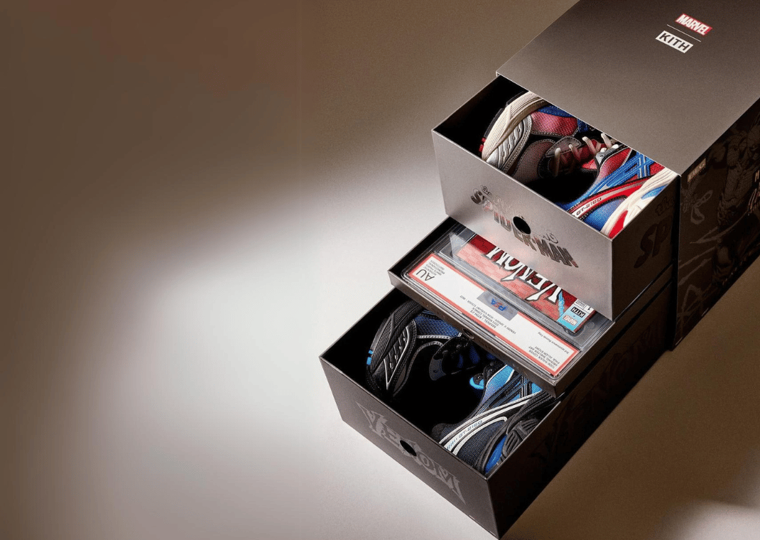 Kith x Marvel Supervillains x Asics GT-2160 Spider-Man and Venom Pack