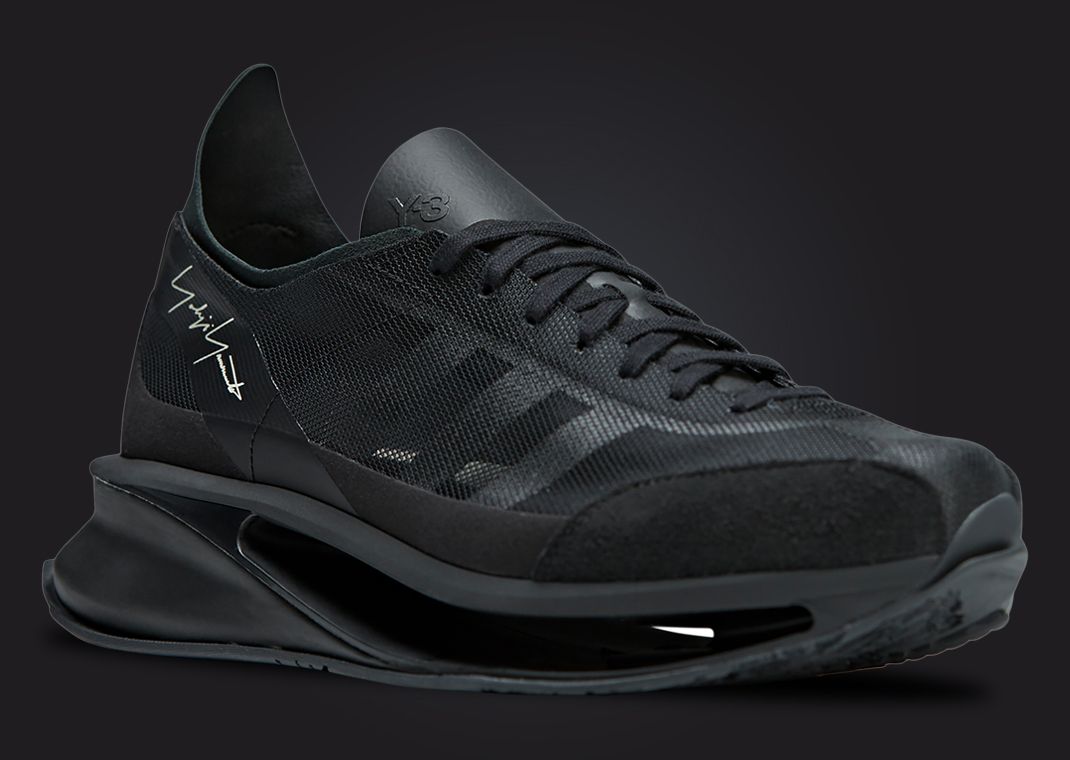 adidas Y-3 S-GENDO RUN Black Angle