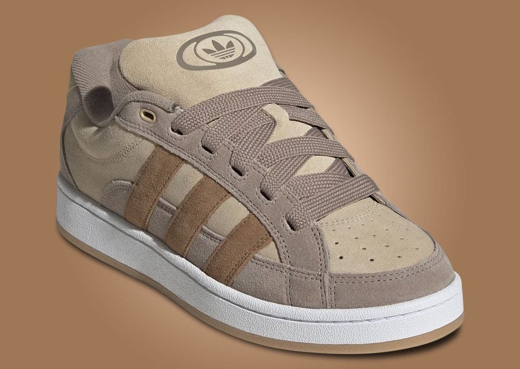 adidas gazelle silver green womens Adidas Campus 00s Shoe Mesa / Core White / Wild Brown