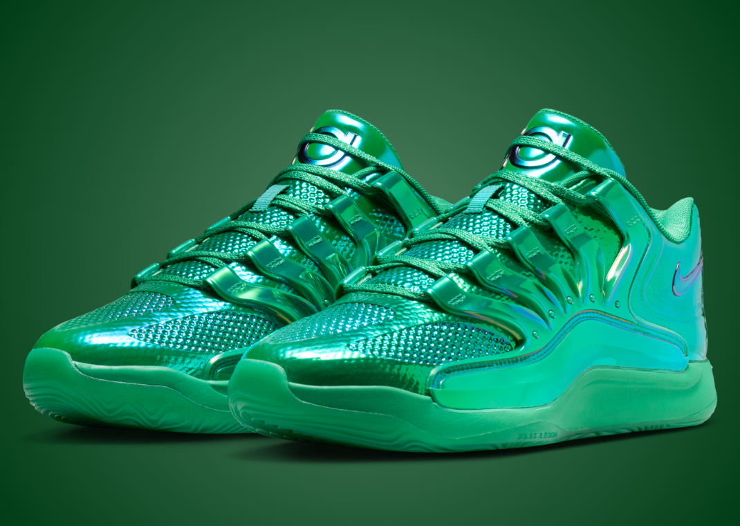 Nike KD 18 All-Star Warning Label - Angle