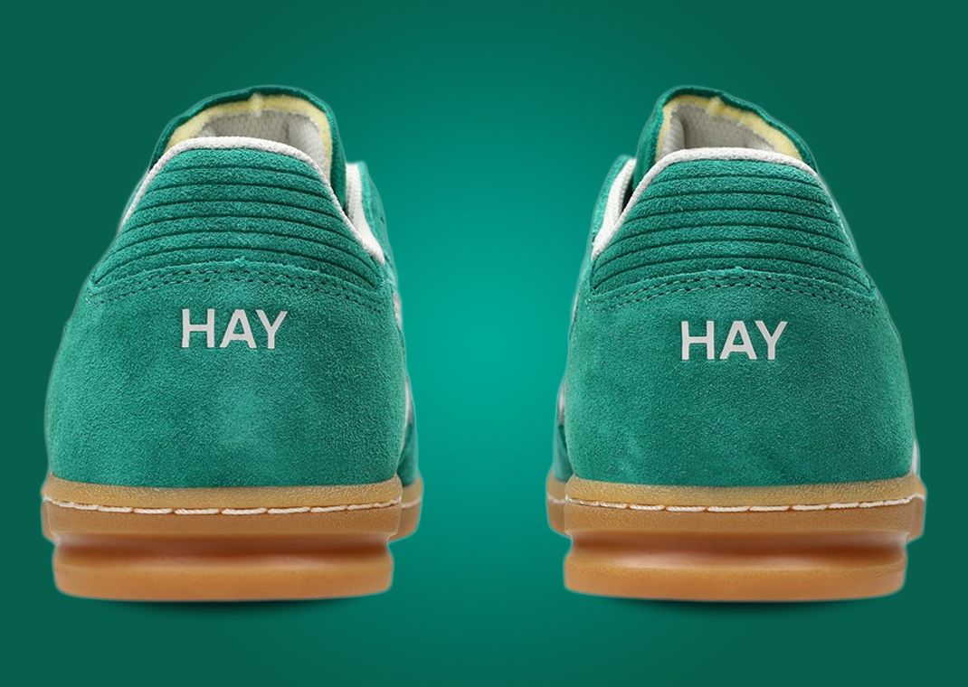 HAY x Asics Skyhand OG Green Heel