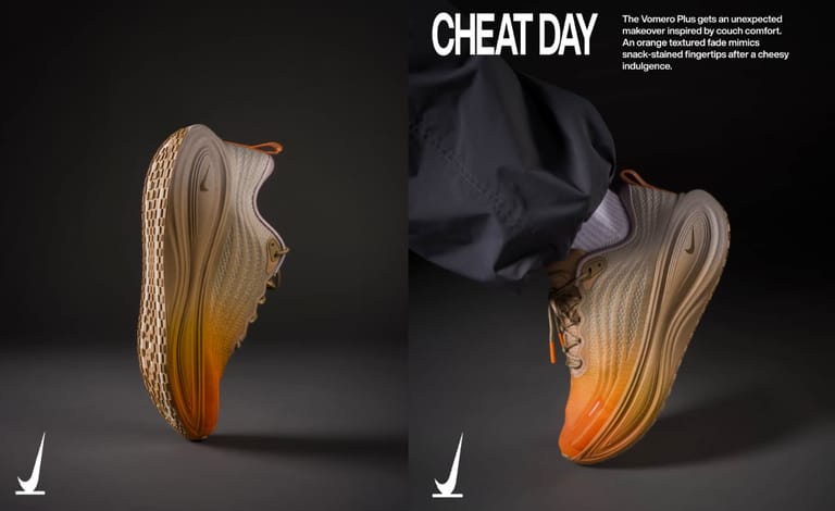Cheeto Finger Fresh: Nike Adds Orange Dust to a New Vomero Plus