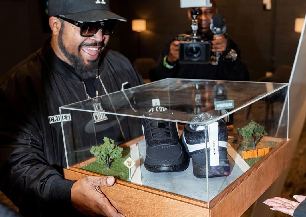 Ice Cube Gifted Custom Nike Book 1 For his Nightmare on Cube