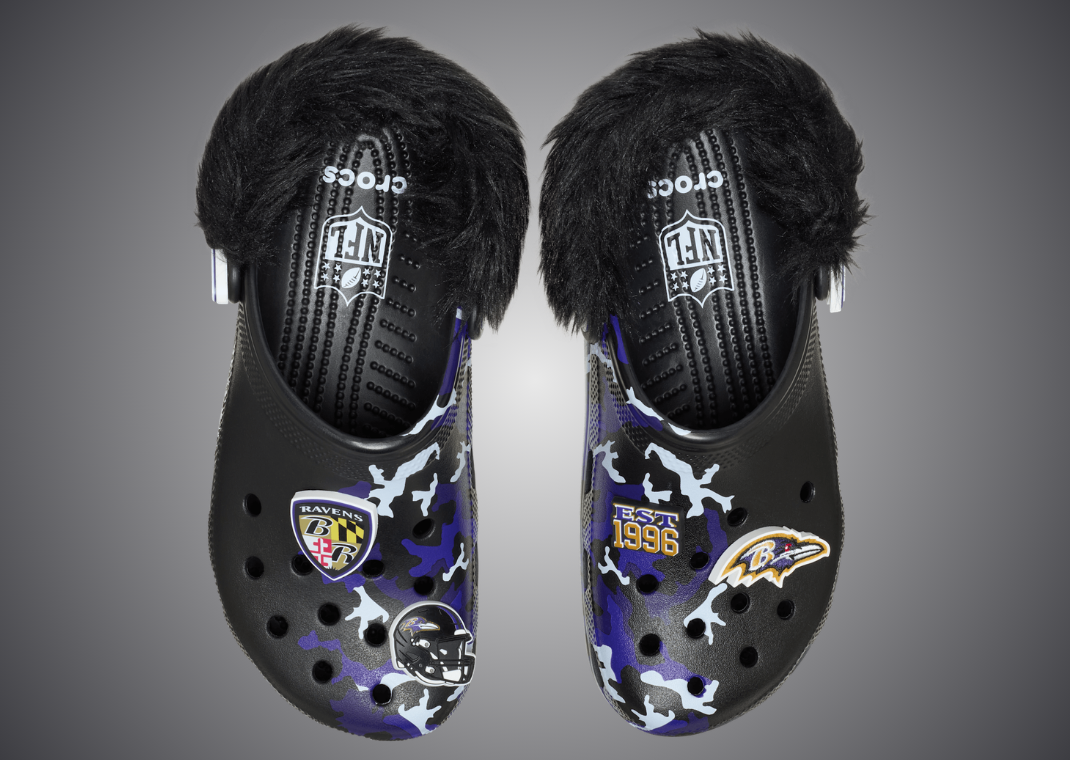 NFL x Crocs Classic Clog Baltimore Ravens - Top
