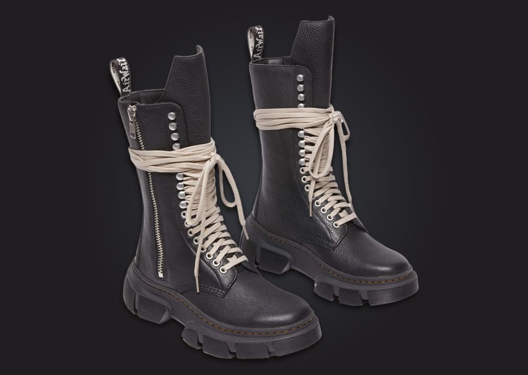 The Rick Owens x Dr. Martens DMXL Pack Releases March 2024