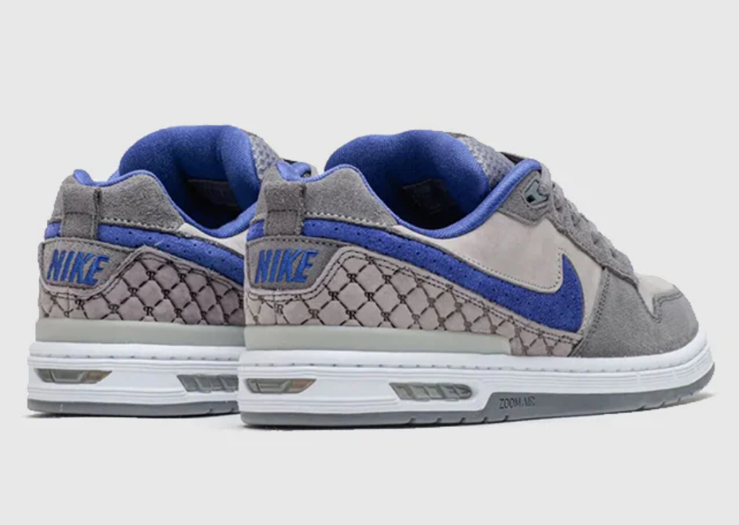 Nike SB Paul Rodriguez Zoom Air Low Dodgers - Heel Angle