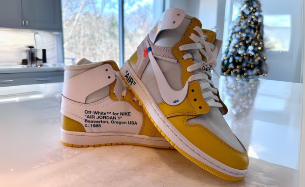 Off-White x Air Jordan 1 High Canary Yellow