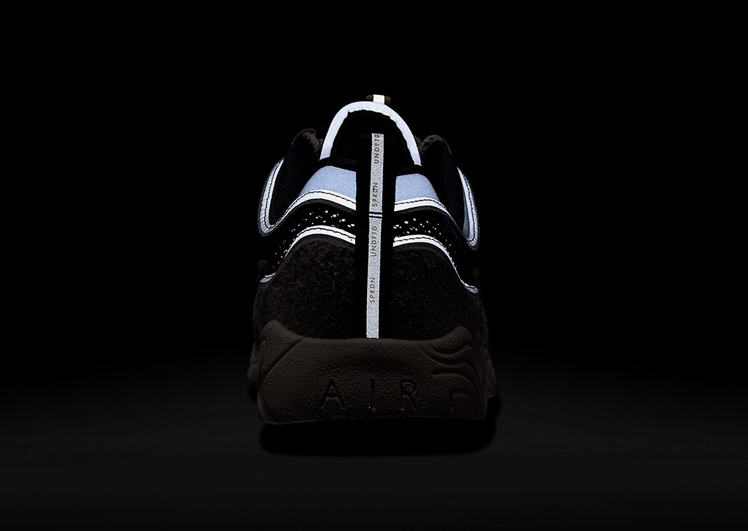 Undefeated x Nike Air Zoom Spiridon Phantom Heel 3M