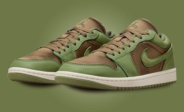 The Air Jordan 1 Low SE Brown Kelp Sky J Light Olive Releases October 2023