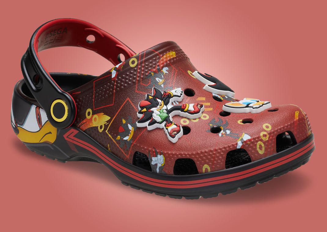 Sonic The Hedgehog x Crocs Classic Clog Shadow Angle