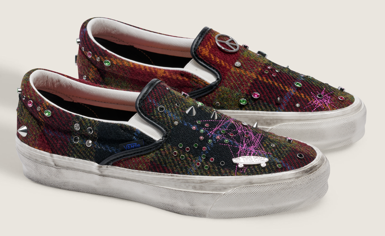 Vans Adds a Multi-Color Plaid Slip-On to its Harris Tweed Collection