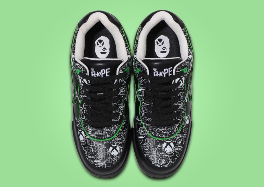 The Xbox x BAPE Road STA Camo Releases July 2024