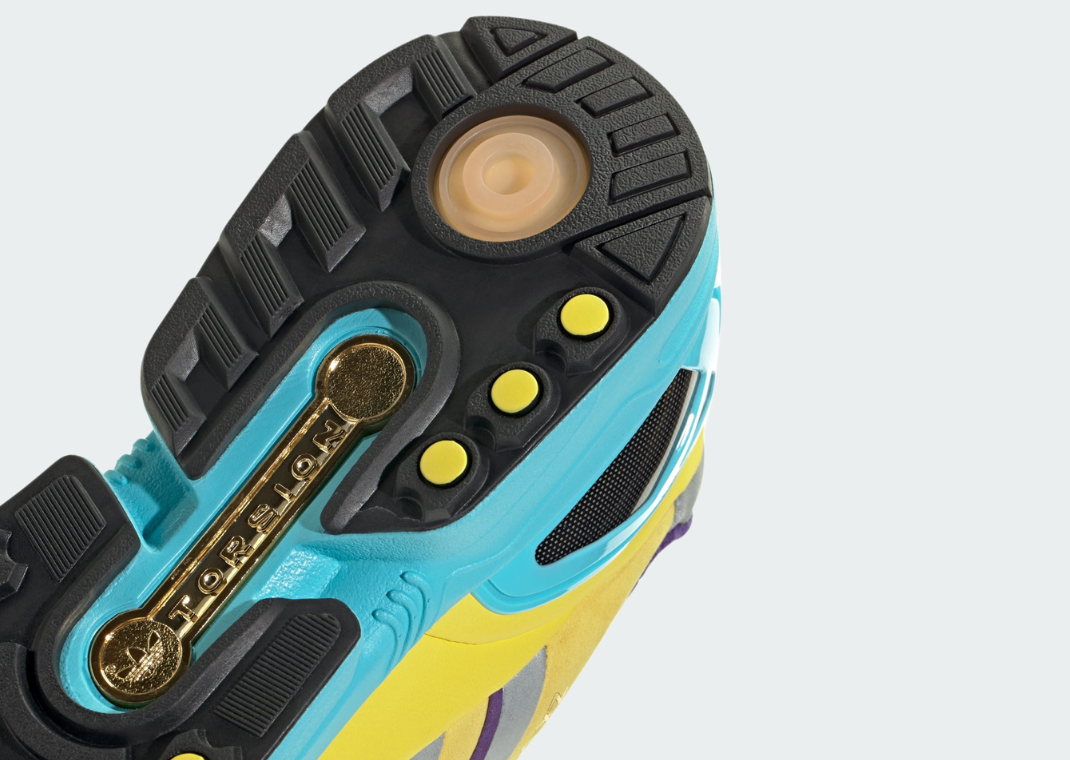 adidas ZX 8000 JC & MT Consortium Yellow - Sole Detail