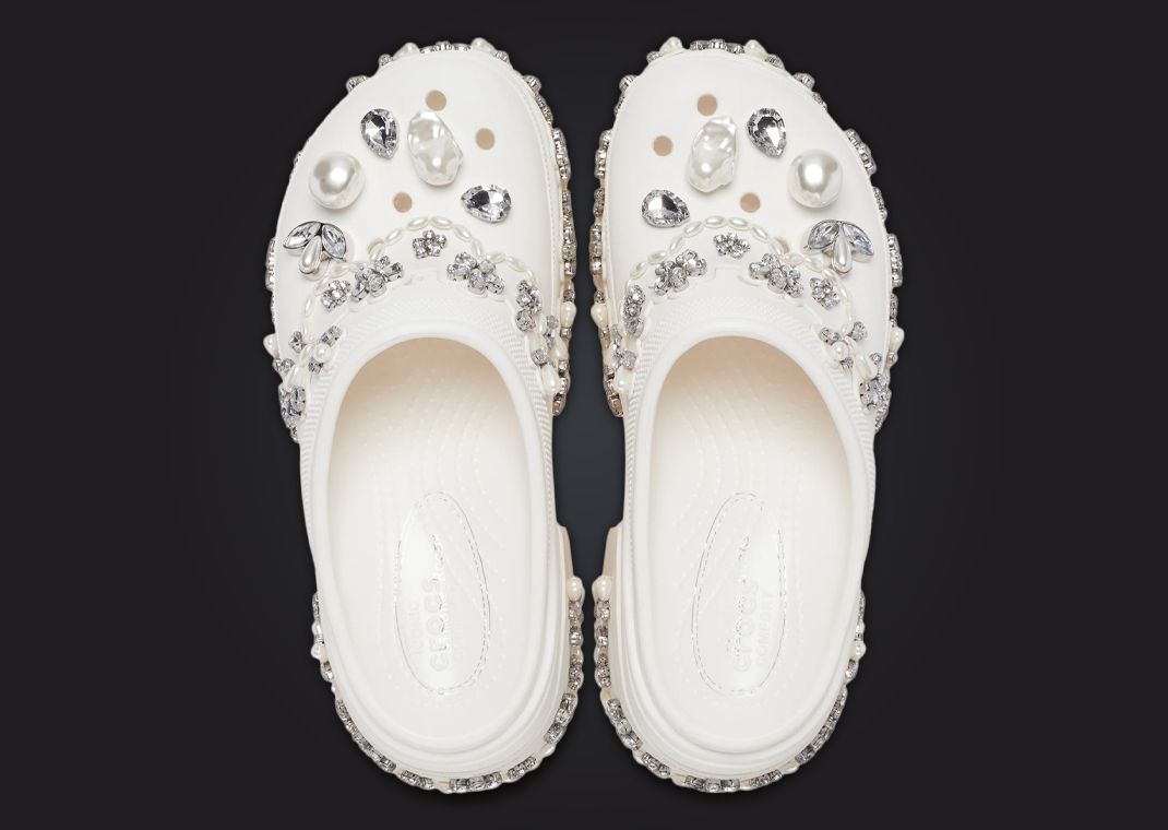 Simone Rocha x Crocs Siren White Top