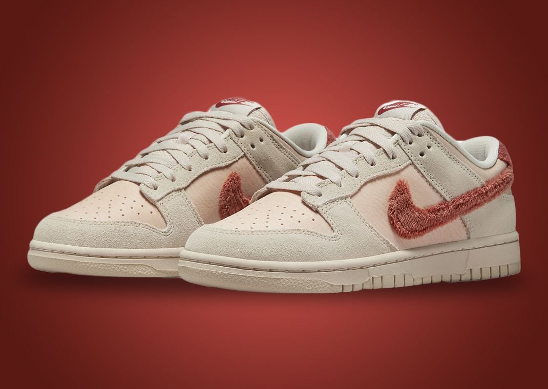 Nike Dunk Low Fuzzy Swoosh Shimmer (W)