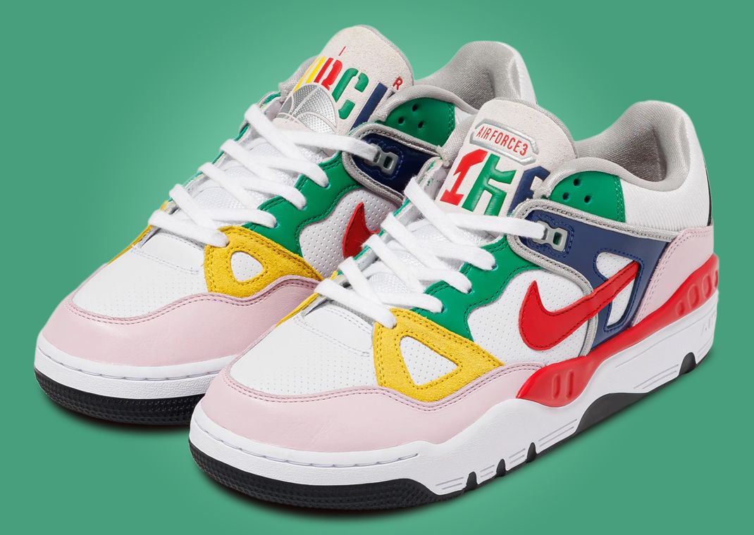 The Nigo x Nike Air Force 3 Low Multi-Color Releases in October 2024