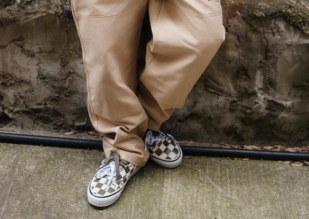HommeGirls x OTW by Vans Authentic 44 Military Green Front
