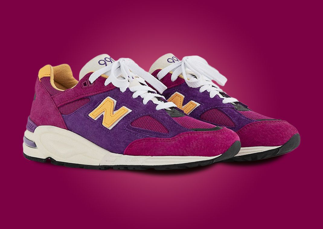 New Balance 990v2 Made in USA By Teddy Santis "Pink Purple"