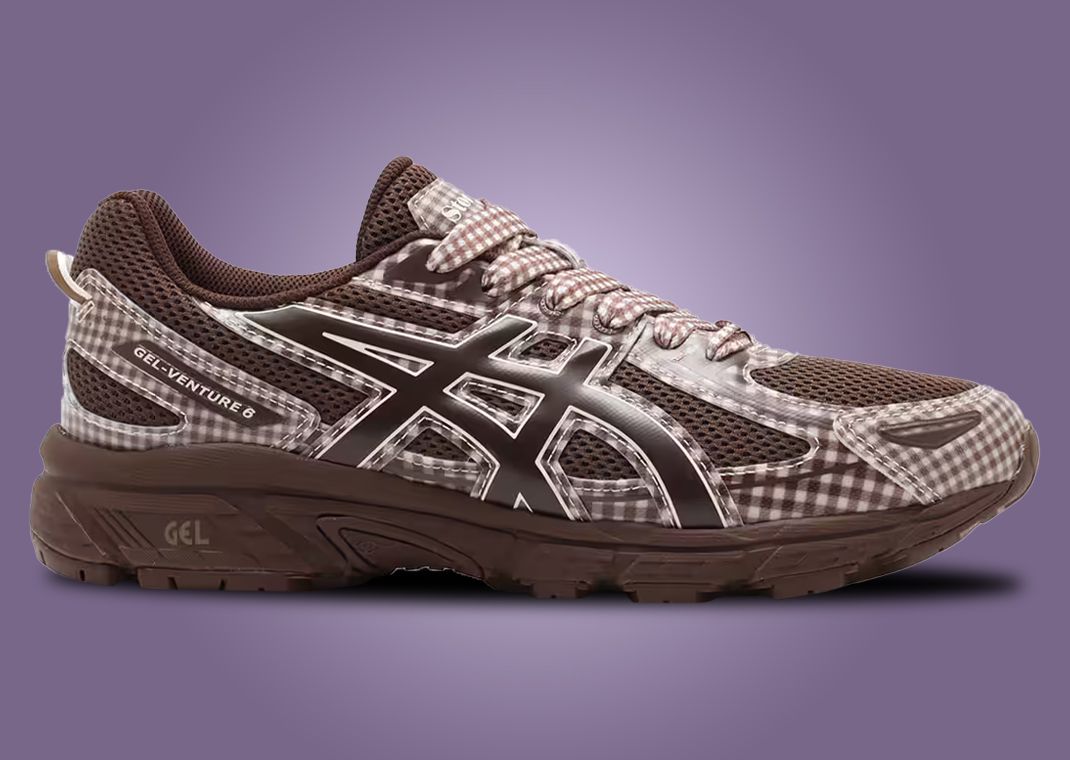 Story mfg. x Asics Gel-Venture 6 Reddish Brown Lateral