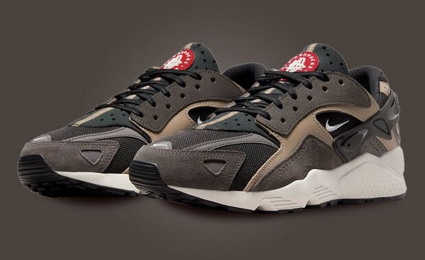 The Nike Air Huarache Runner Goes Stealthy in Black Medium Ash