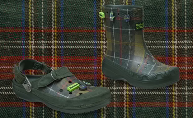 The Barbour x Crocs Collection Releases March 2025