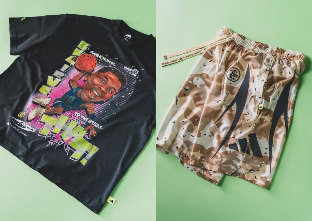 Hellstar x Anthony Edwards x adidas T-Shirt and Shorts