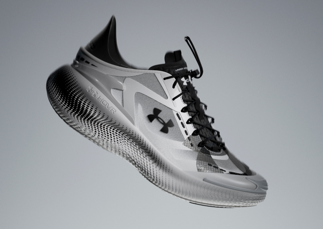 Under Armour ECHO White Black Lateral
