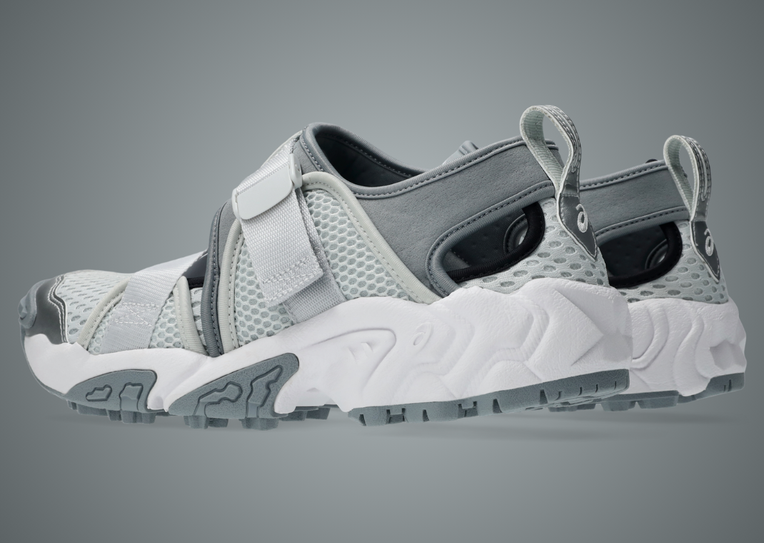 Asics Gel-Filimy Glacier Grey Heel Angle