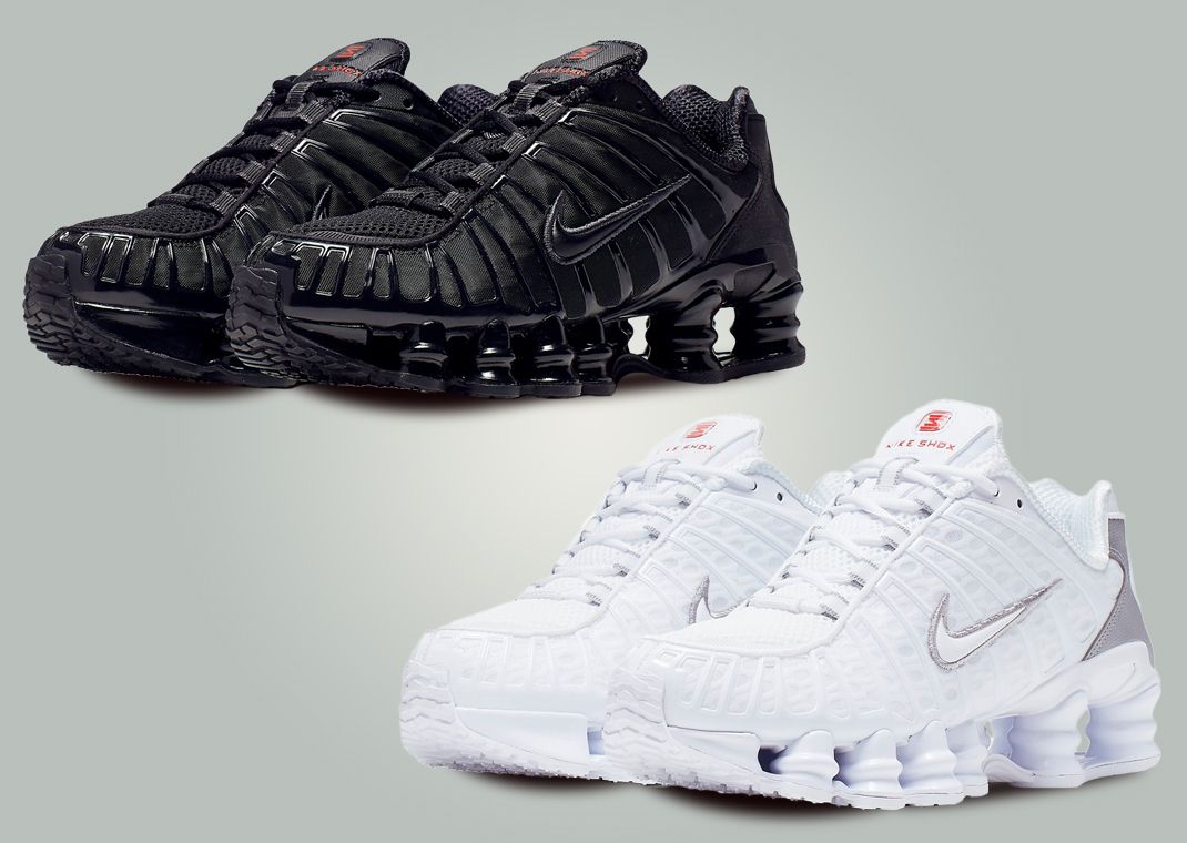 Nike Shox TL Black Metallic & White Metallic (W)