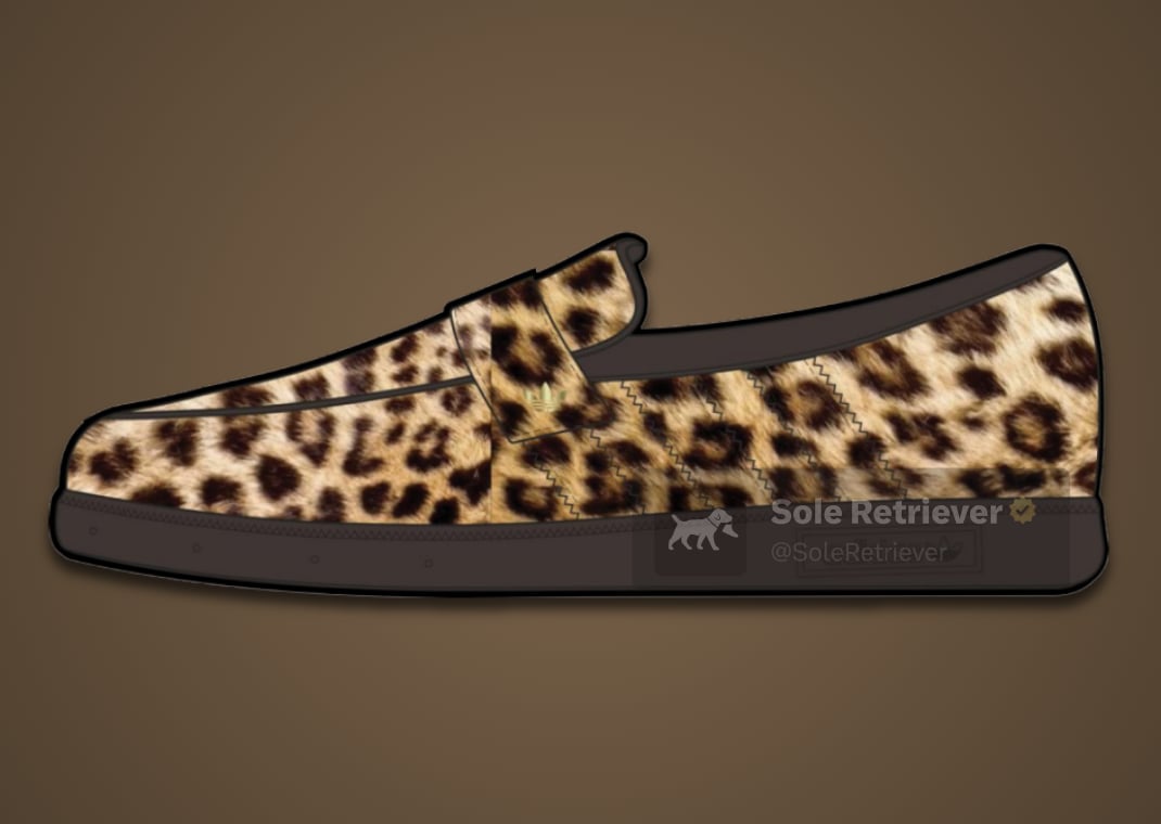 adidas Handball Spezial Loafer Leopard Print