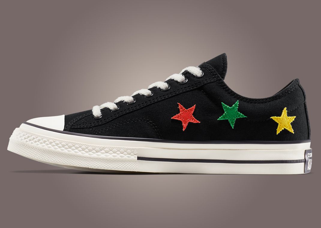 Daily Paper x Converse Star Player 76 Ox Black Medial