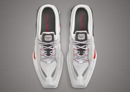 Martine Rose x Nike Shox MR4 Mule White (W) - Top