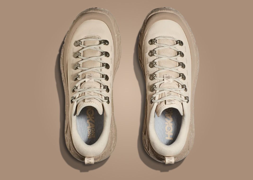 HOKA ONE ONE x Tor Summit 2 Oat Milk Oxford Tan Top