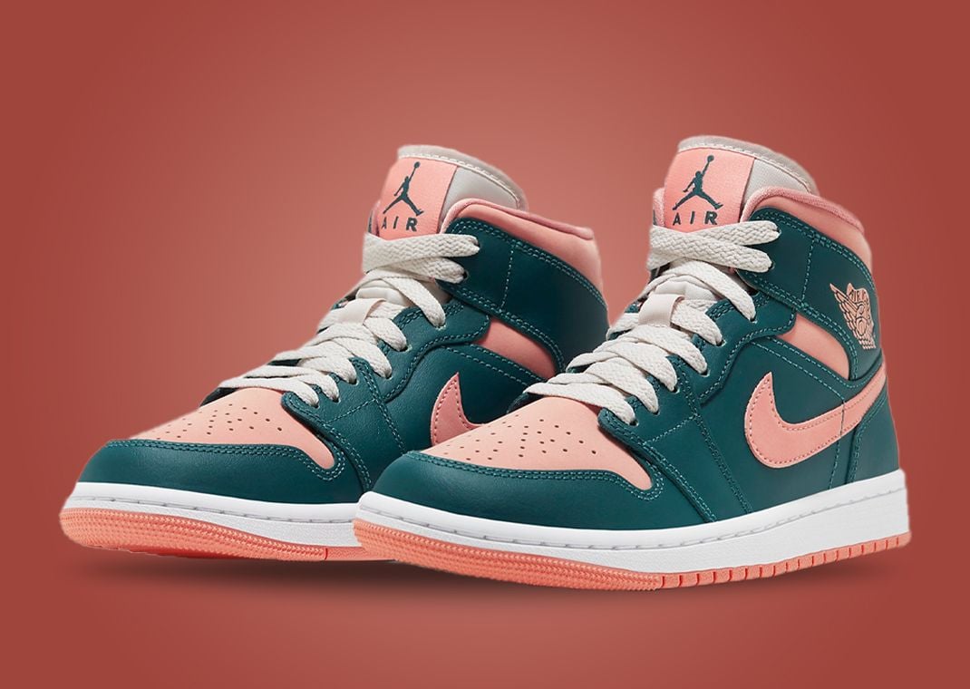Jordan 1 Dark Teal/Salmon (W)