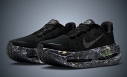 Nike Hides Running Shoe Pack Under Blacked Out Realtree Camo Print
