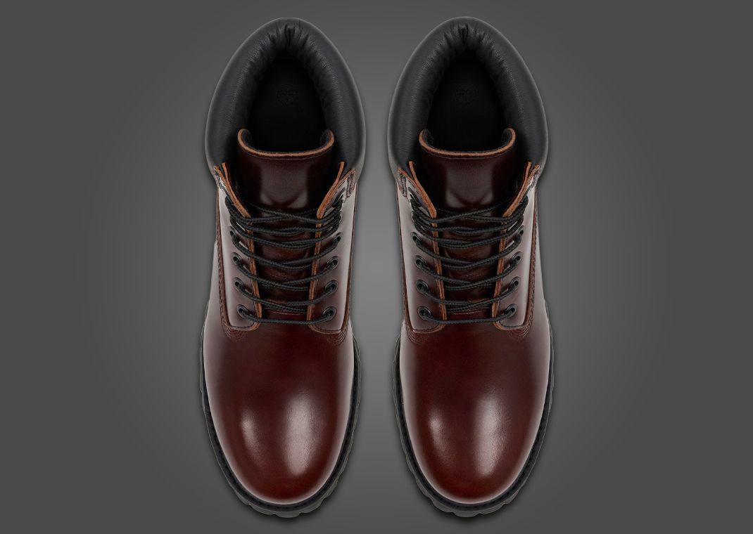 JJJJound x Timberland 6-Inch Boot GTX Oxblood Top