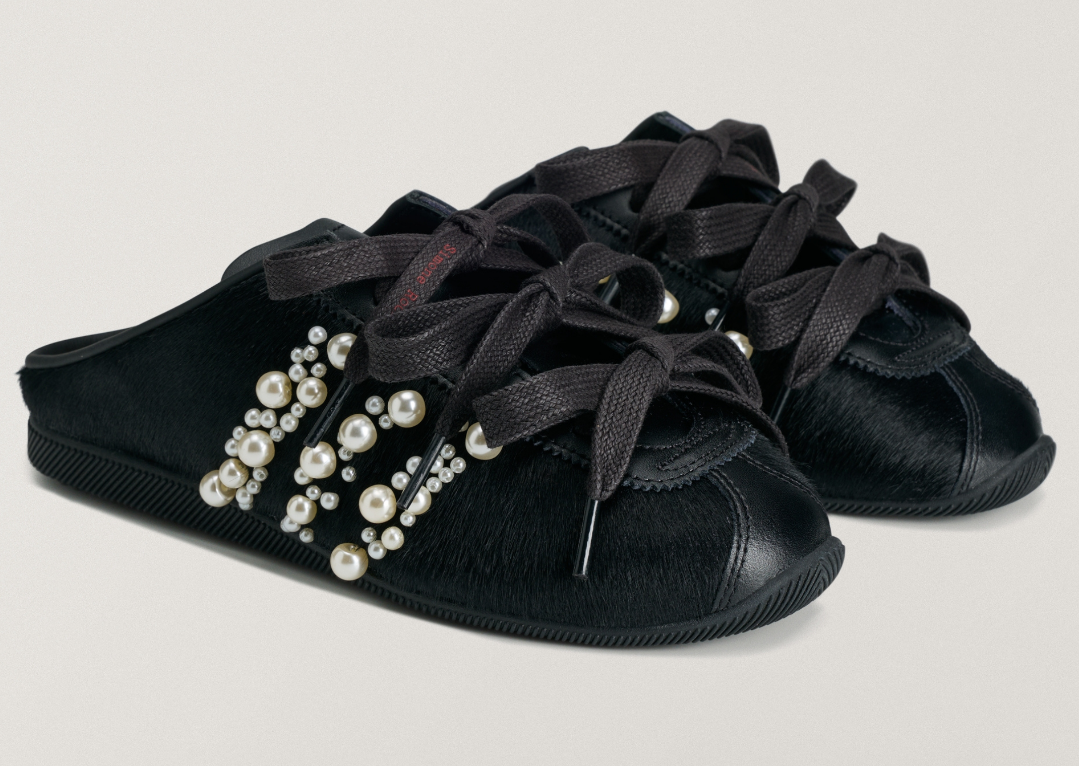 Simone Rocha x adidas Japan Slip-On Black (W) - Angle