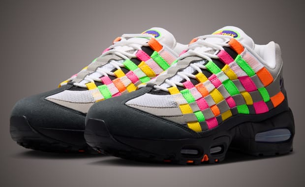 The Multi-Color Woven Nike Air Max 95 Big Bubble Drops Soon