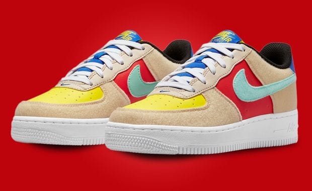 The Nike Air Force 1 Low Multi-Color Velcro (GS) Releases July 20