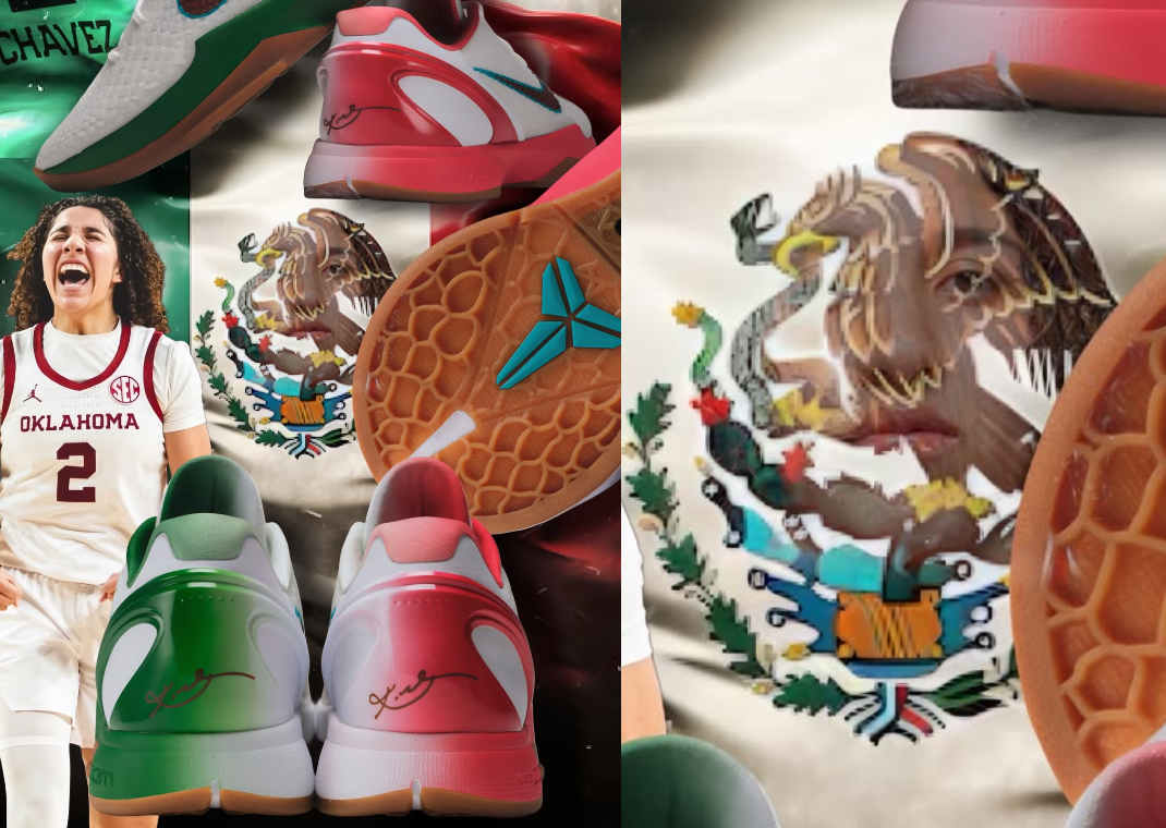 Aaliyah Chavez Nike Kobe 6 Protro Mexico PE
