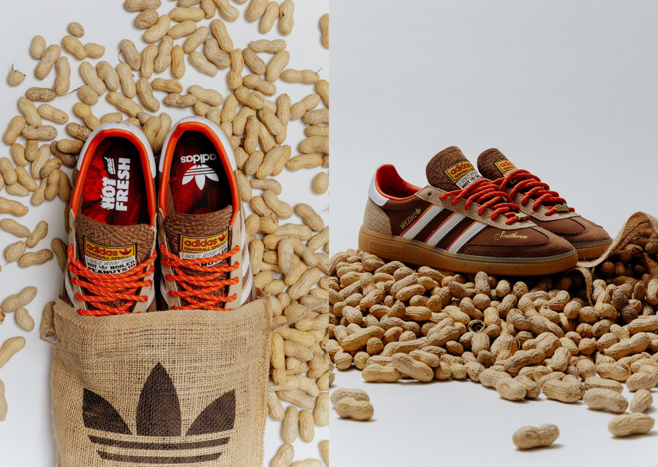 Fresh Rags x adidas Handball Spezial Hot Boiled Peanuts
