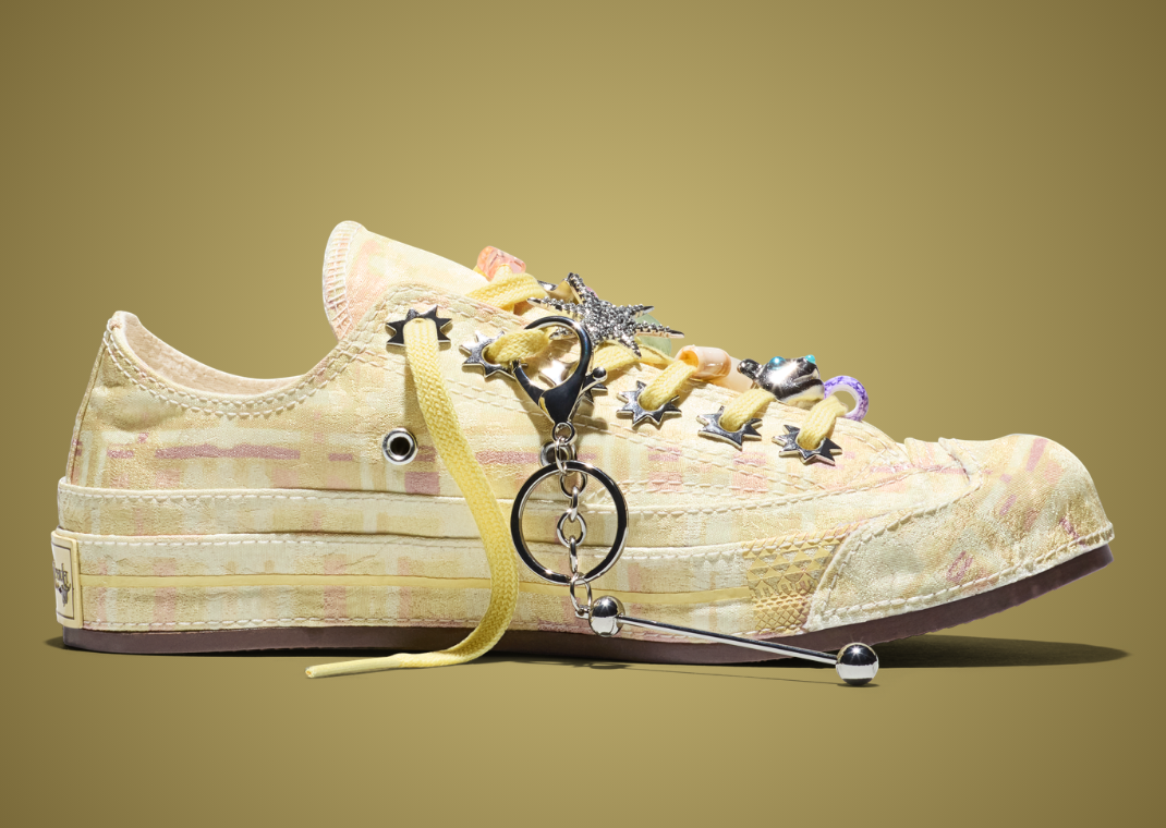Collina Strada x Converse Chuck Taylor Ox Yellow Lateral