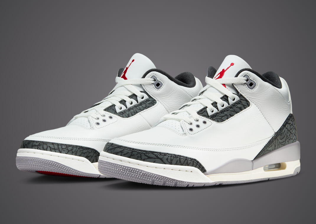 Air Jordan 3 Retro Cement Grey