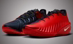 Nike’s GT Cut 4 Rollout Continues with Matte Red and Black Mix