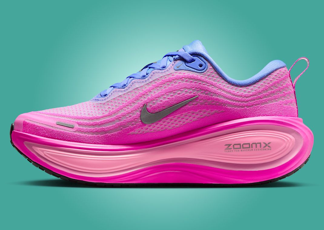 Nike Vomero Plus Royal Pulse Fire Pink (W) Medial