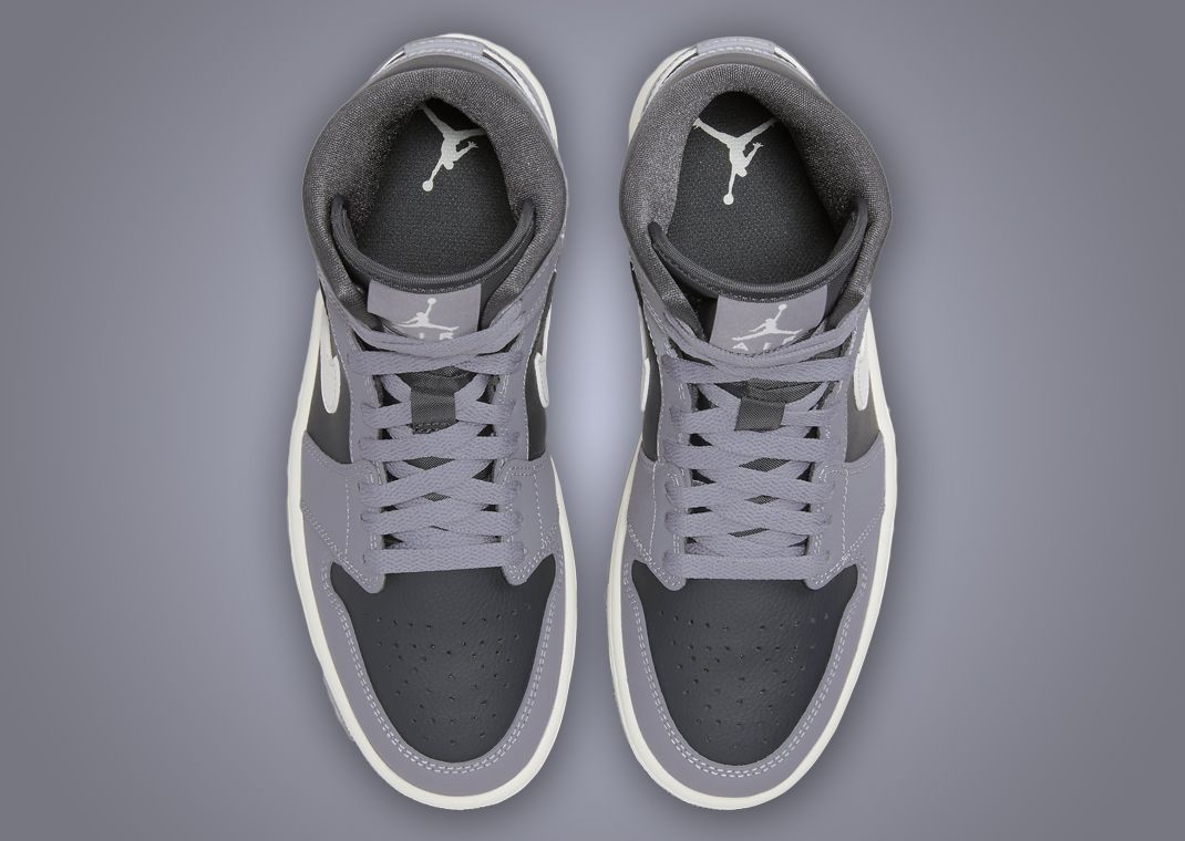 Cement Grey And Anthracite Take Over This Air Jordan 1 Mid
