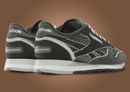 White Mountaineering x Reebok Classic Leather Grey Heel Angle