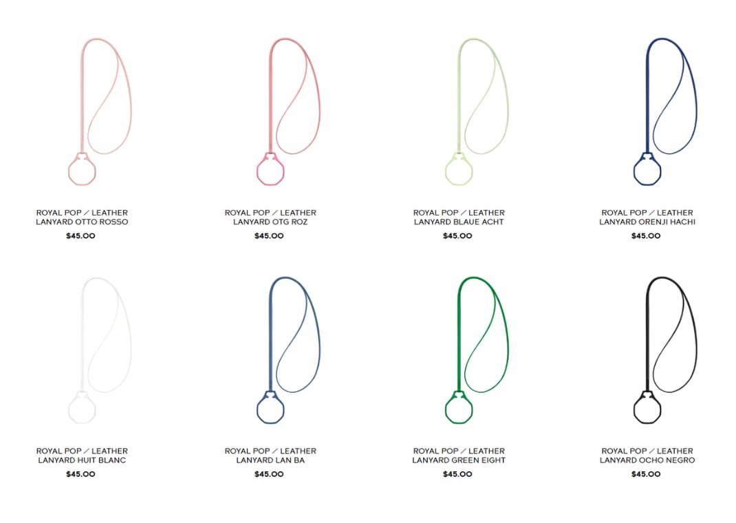 Royal Pop Lanyard Collection