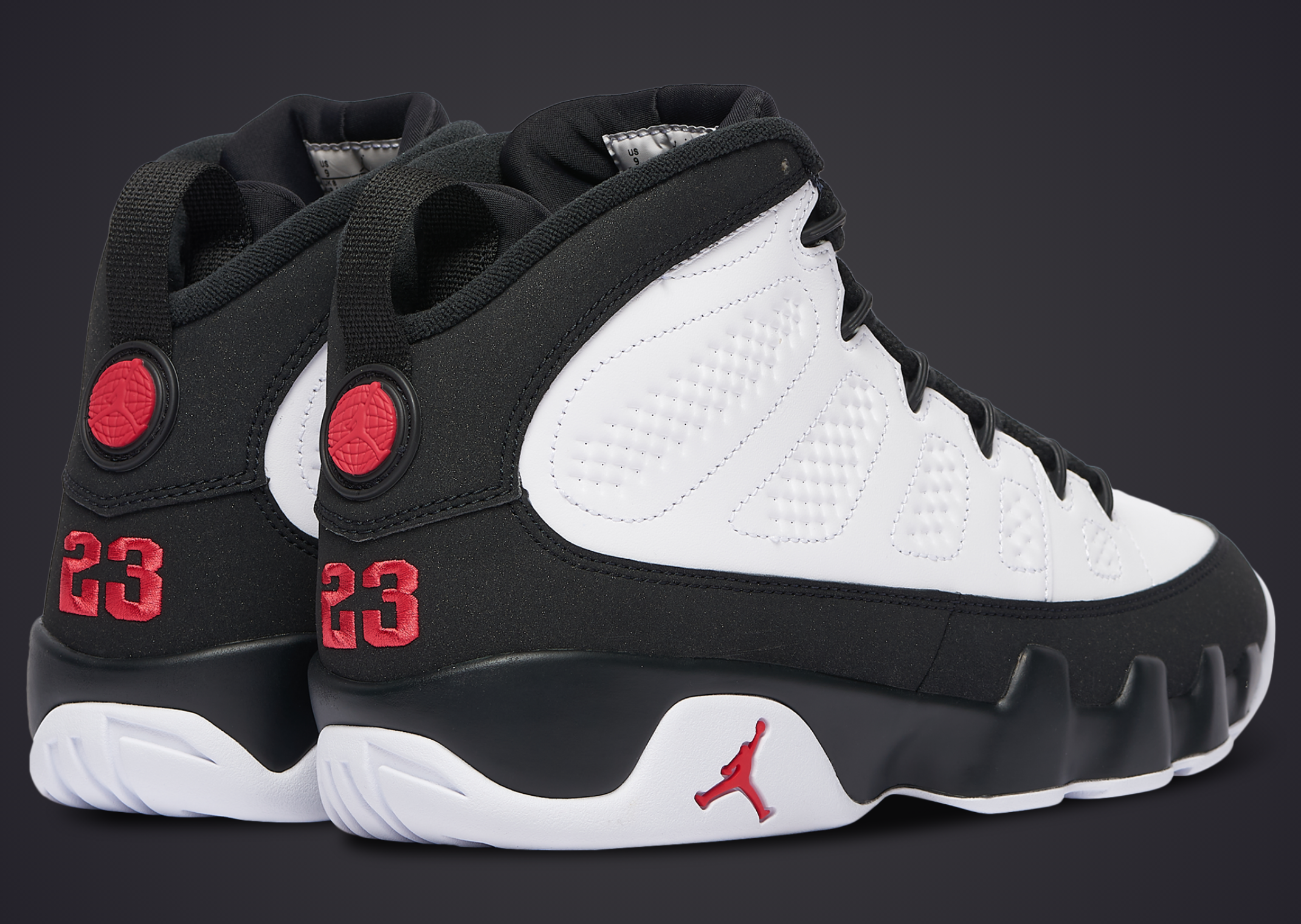 Air Jordan 9 Retro Space Jam - Heel Angle