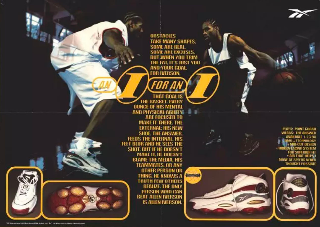 Original Reebok Answer 1 ad